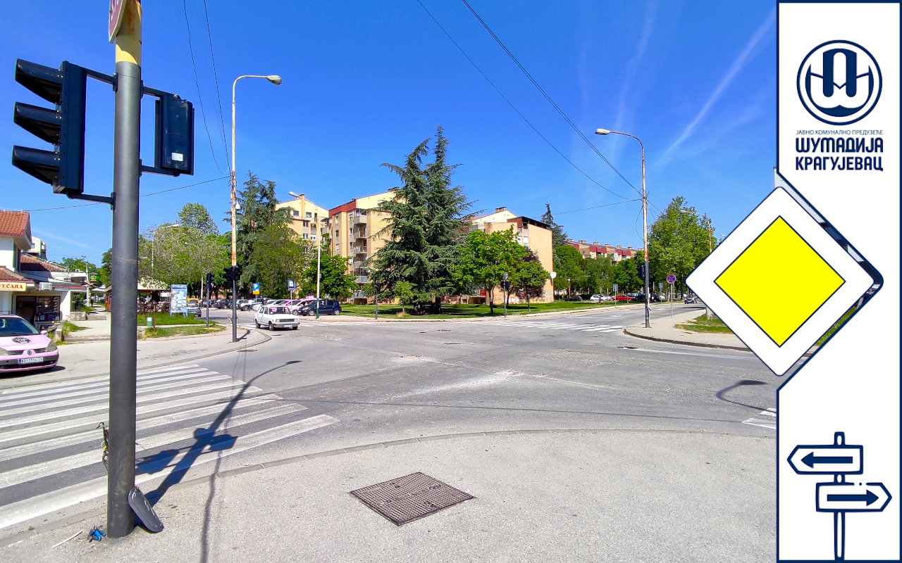Нови семафори на раскрсници улица Босанске, Атинске и Града Караре